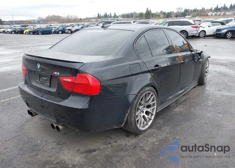 2011 BMW M3 z USA, uszkodzony, nr VIN WBSPM9C58BE203389